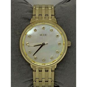 Relic ZR34287 Women's Stainless Steel Analog White Dial Quartz Wrist Watch W18